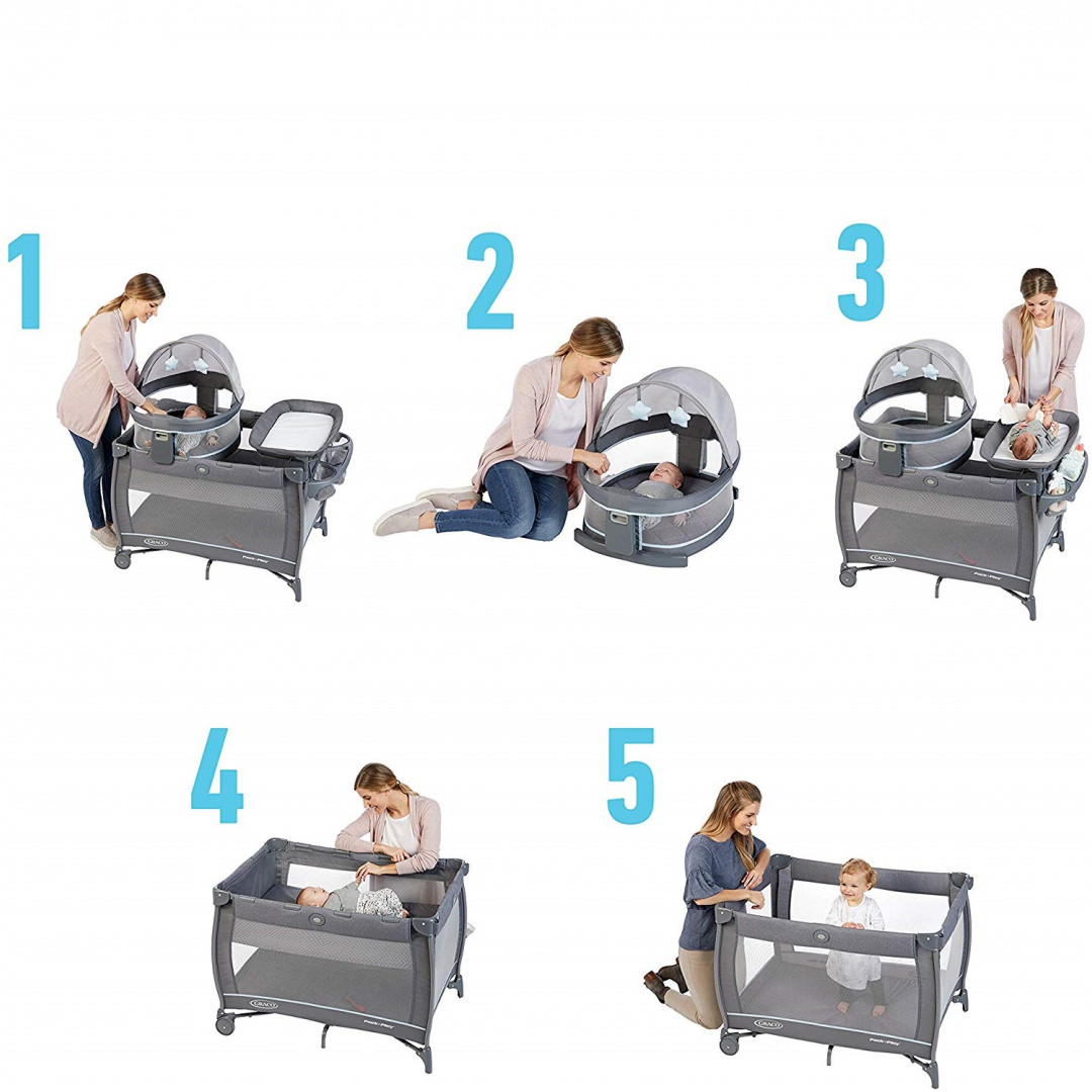 Graco Pack n Play Travel Dome LX Astin